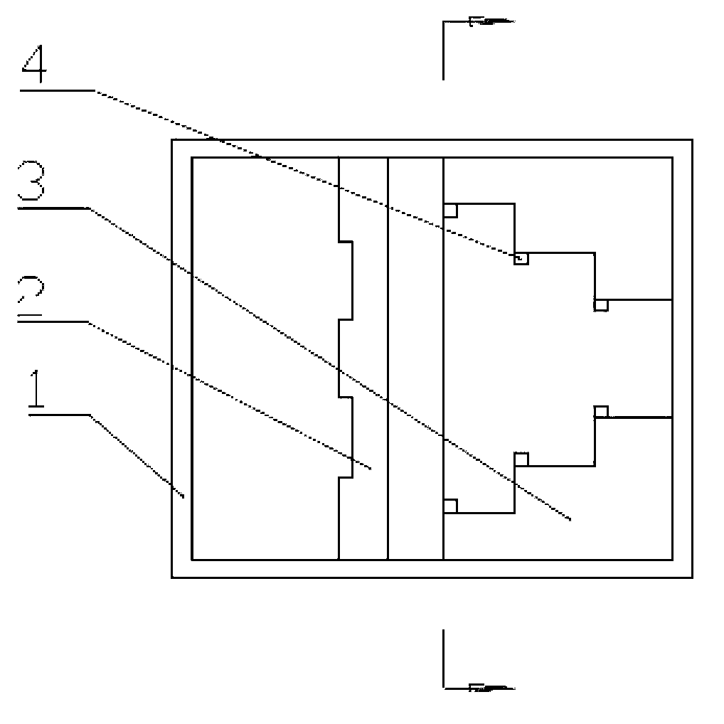 Distributary thickening braize decoupling burner and burning method