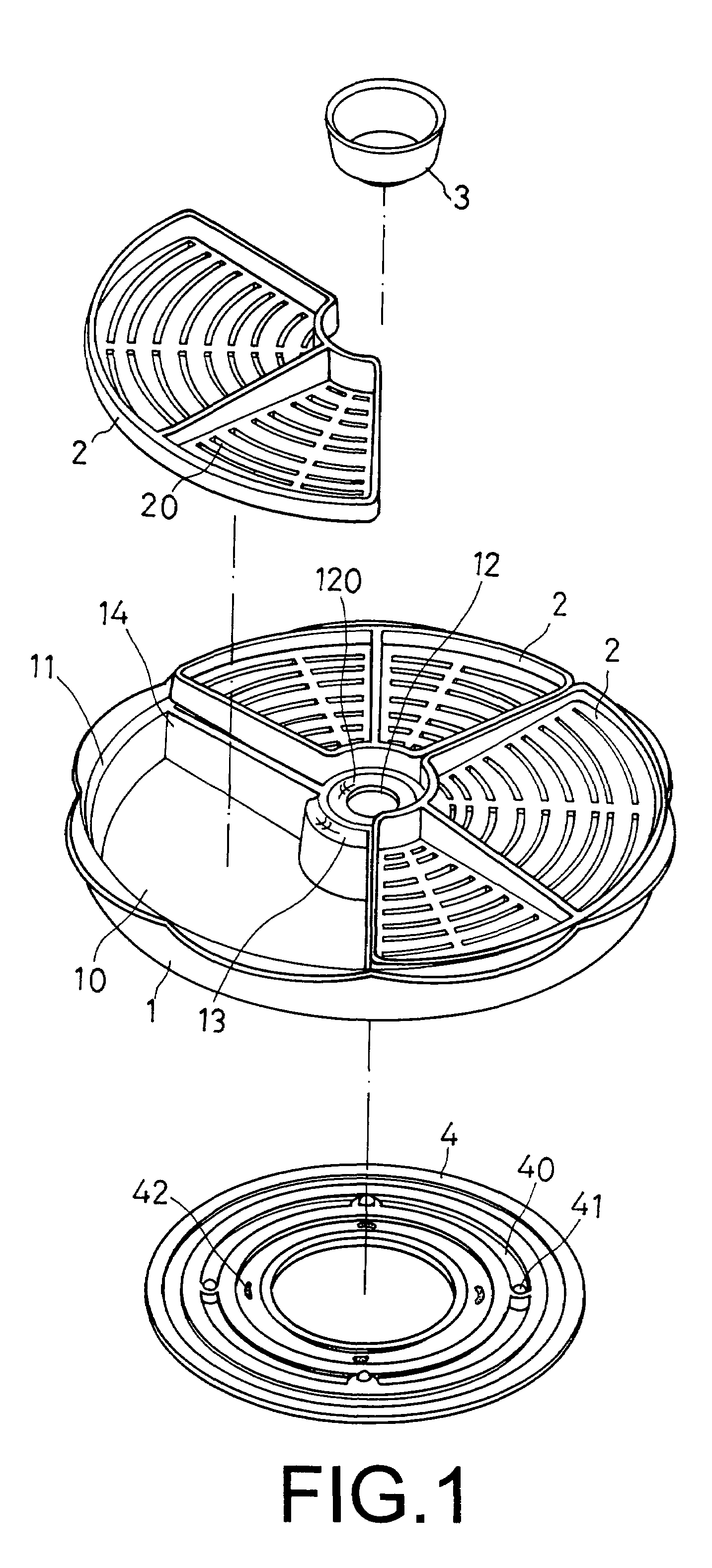 Serving tray with function of keeping food fresh