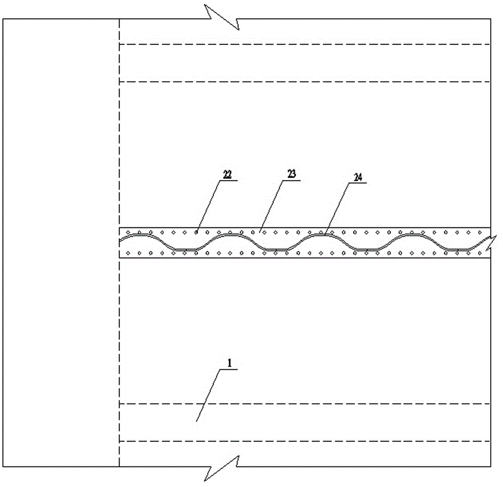 Construction method for carrying out shear strengthening on concrete box girder by adopting corrugated steel web