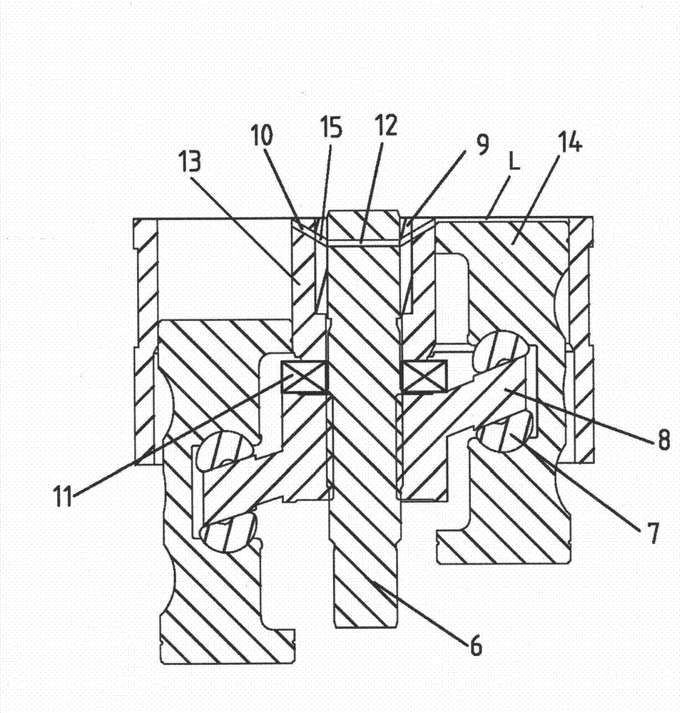 Reciprocating type tilting tray compressor structure