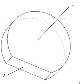 Method for solving cutting parameters of PDC drill bit cutting teeth under wear condition