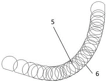 Method for solving cutting parameters of PDC drill bit cutting teeth under wear condition