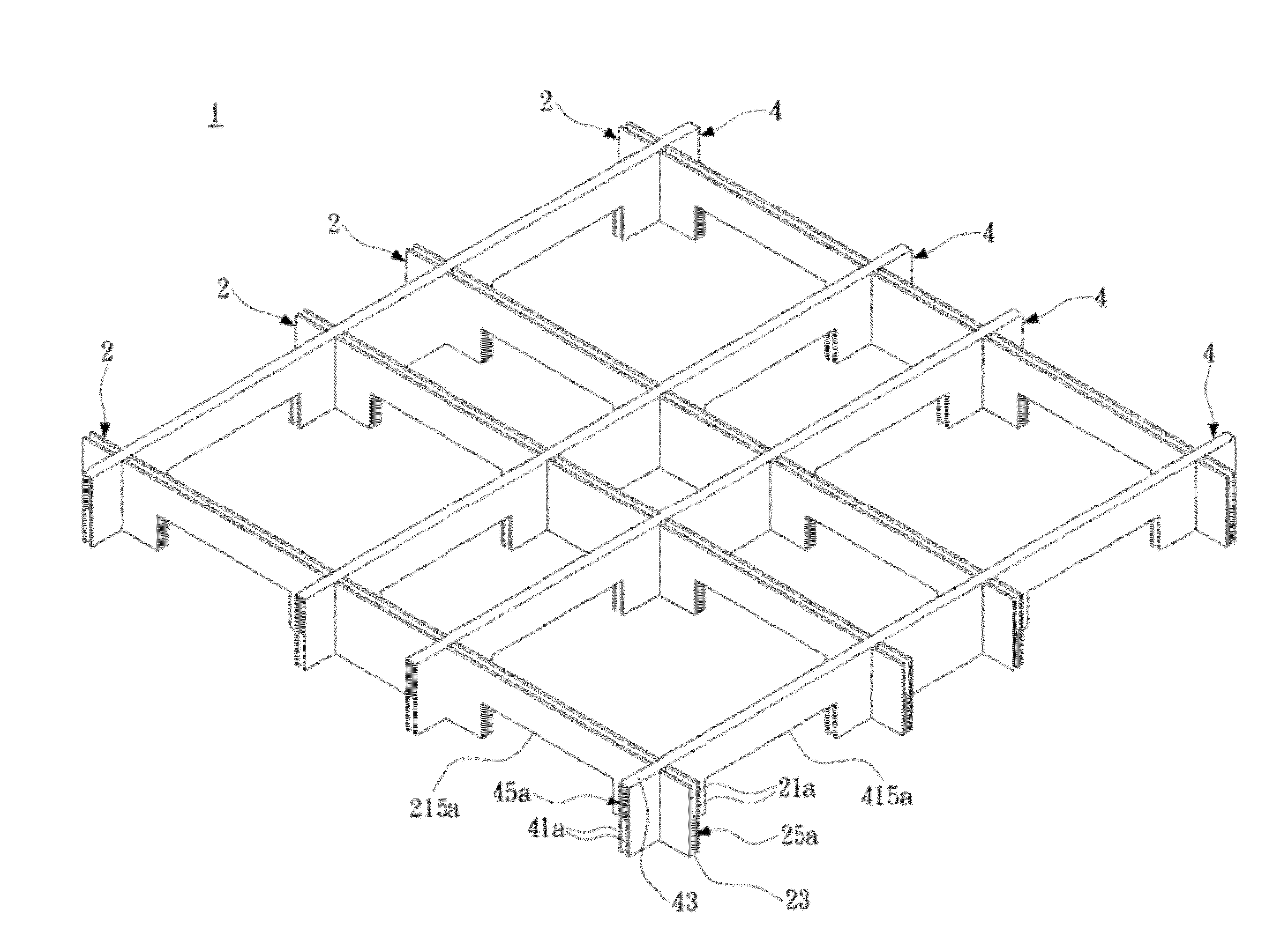 Paper pallet structure