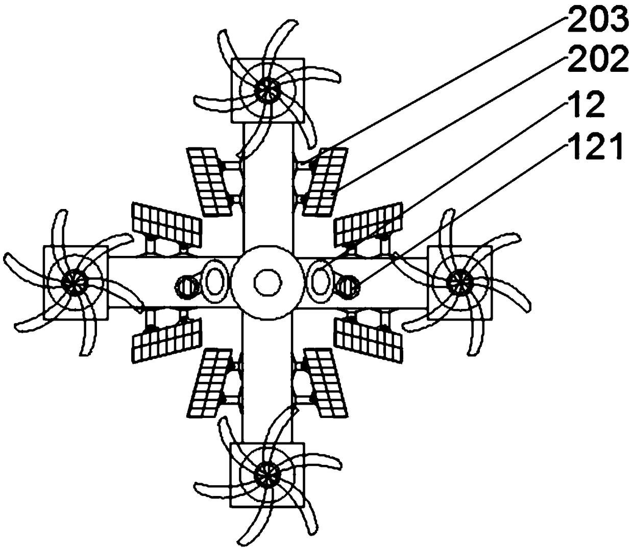 Low-altitude monitoring device based on Beidou navigation technology