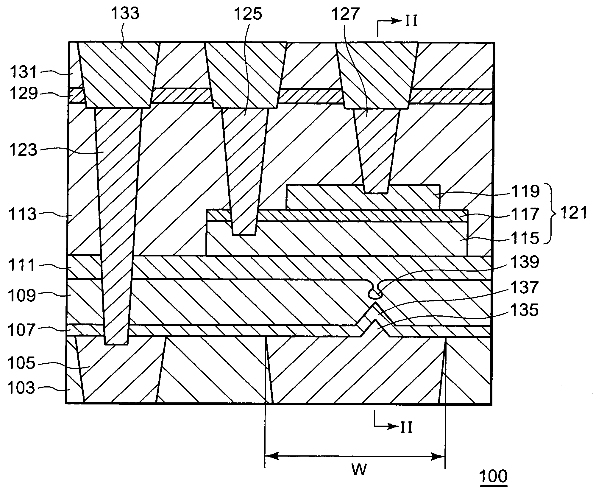 Semiconductor device including MIM element and method of manufacturing the same