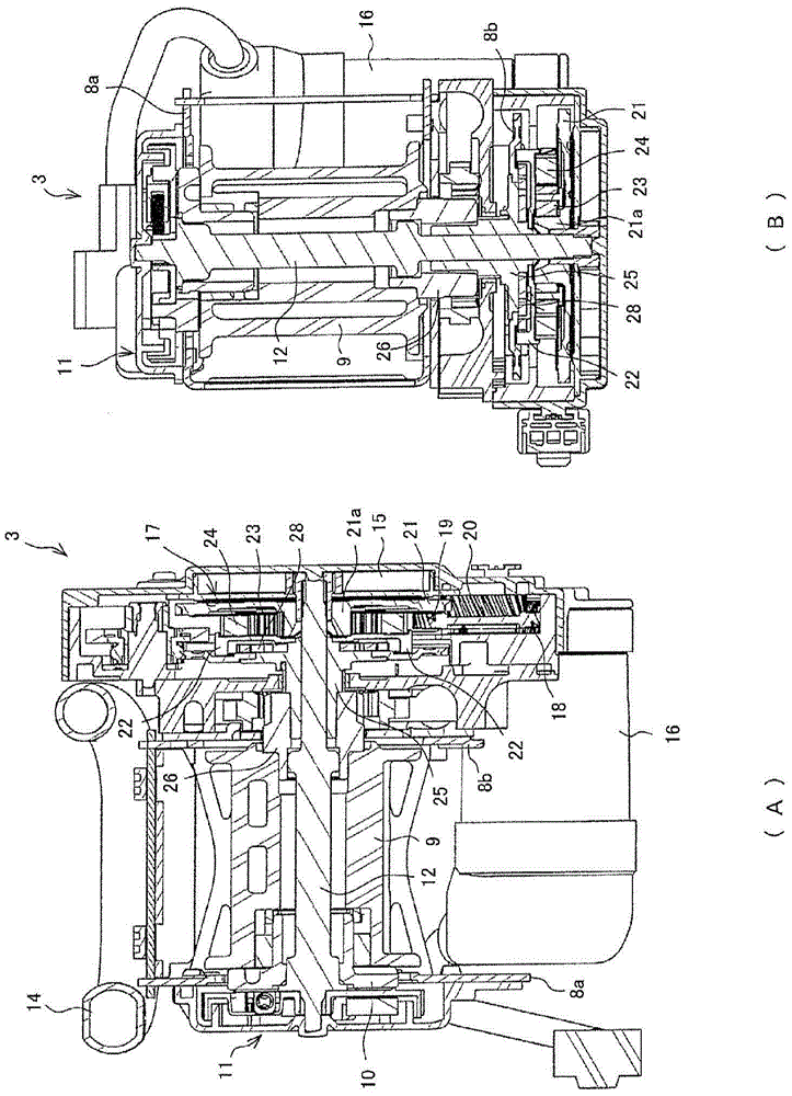 Seat belt retractor and seat belt device having same