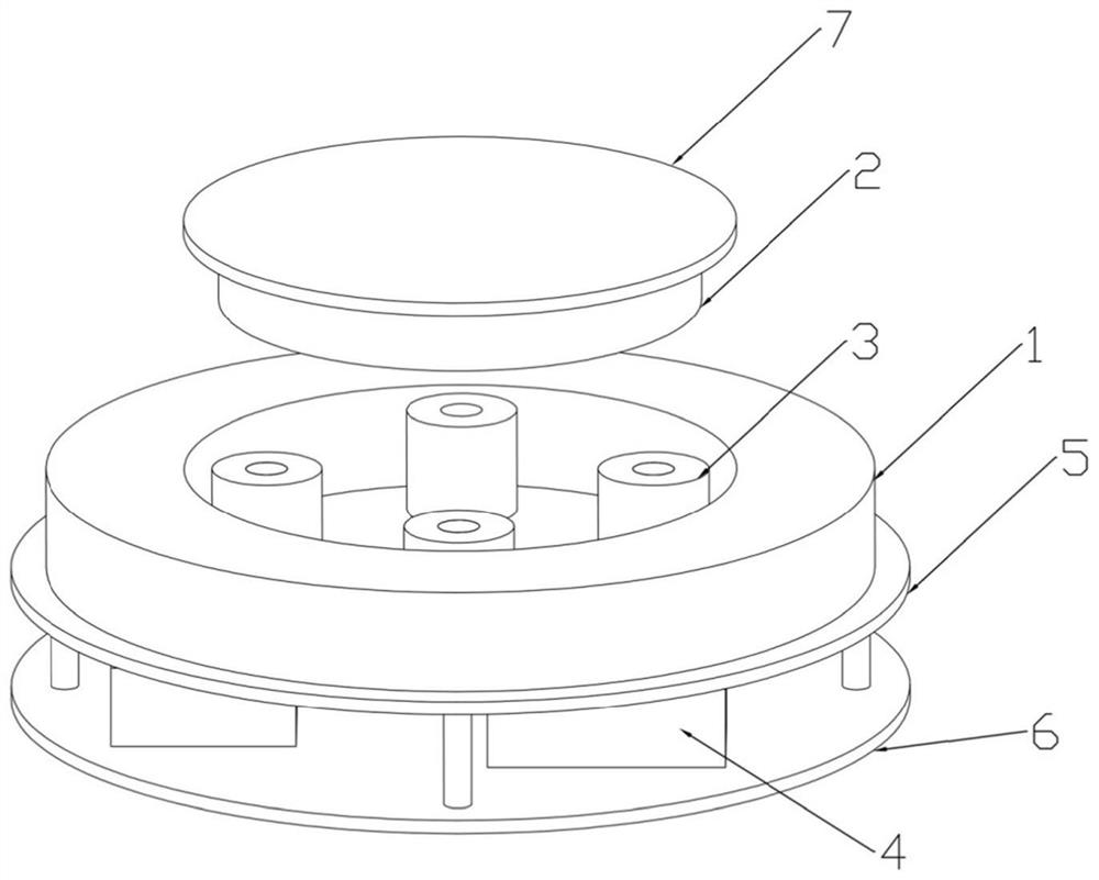 Magnetic suspension device