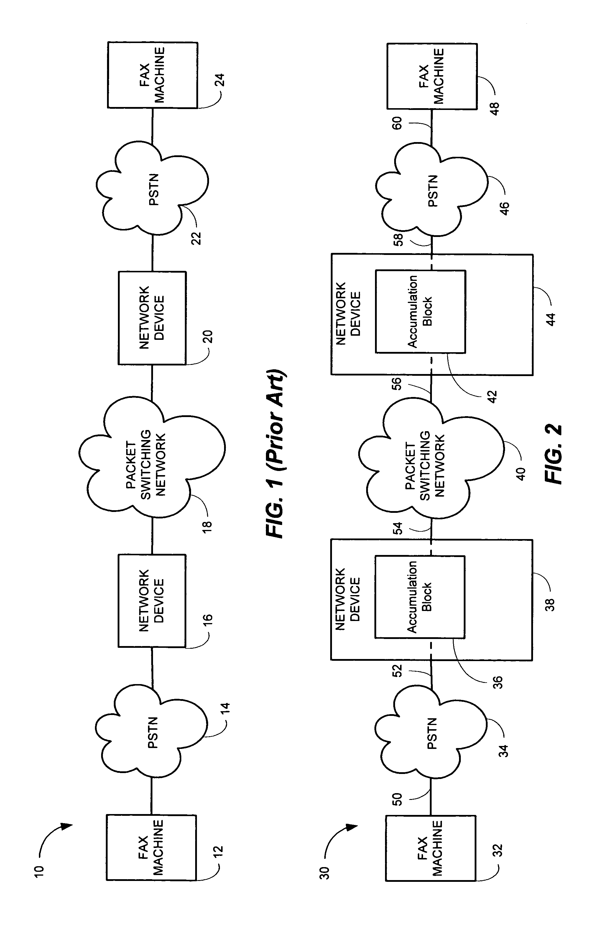 Facsimile (fax) relay handling in error correction mode (ECM)