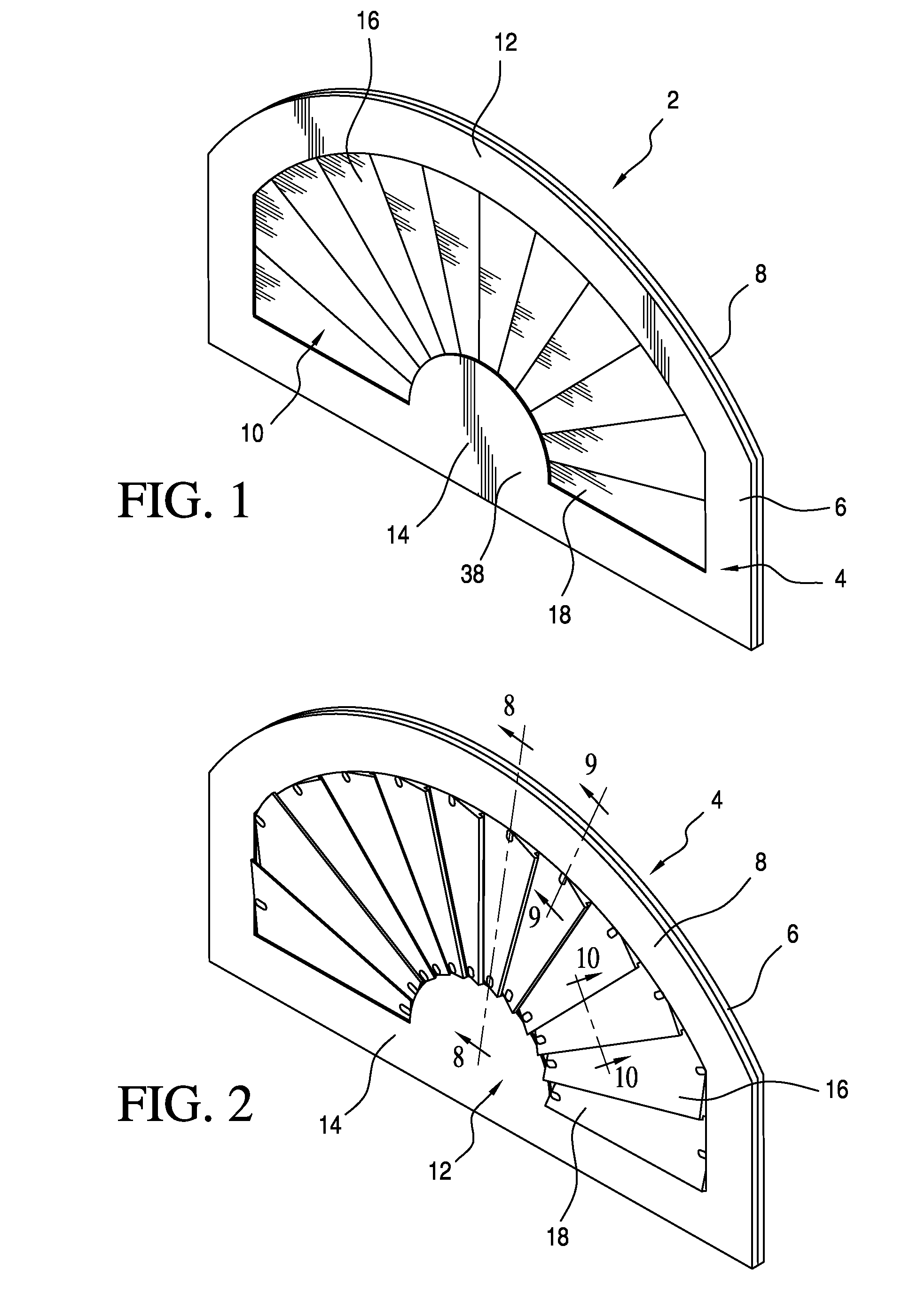 Plantation Fan Top Window Shutter