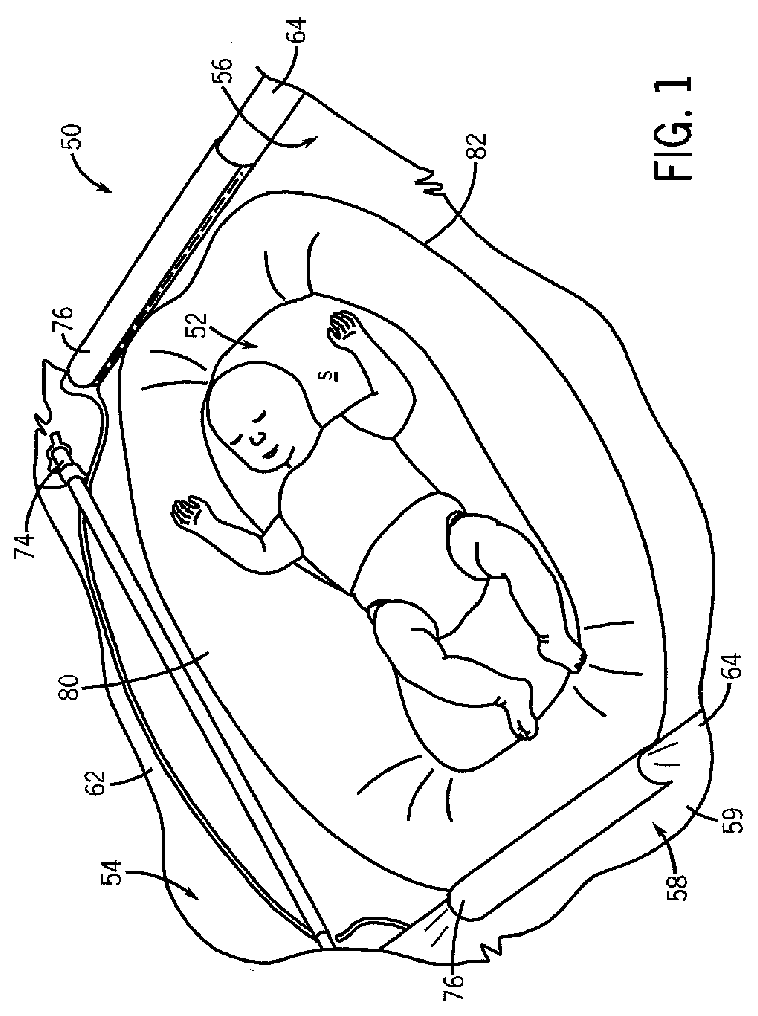 Infant sleeping apparatus and child containment system