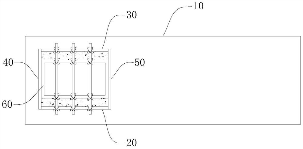 Construction method for on-site segmental pouring type concrete gallery and water storage pond