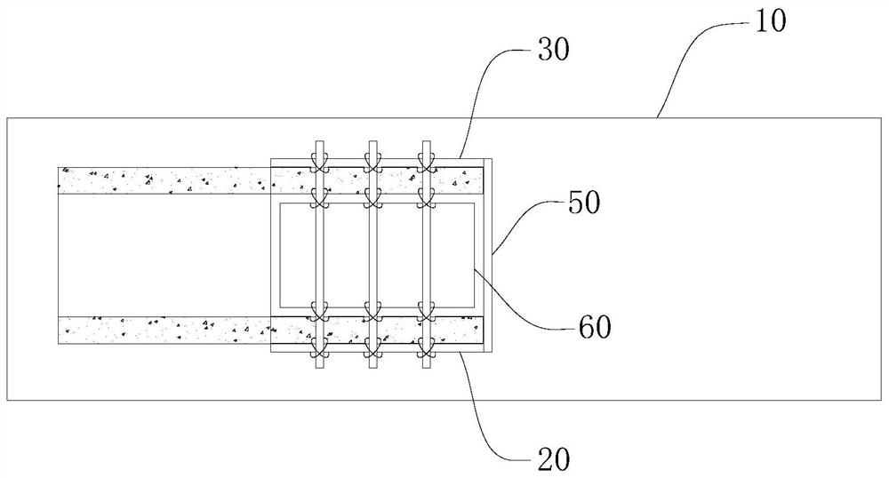 Construction method for on-site segmental pouring type concrete gallery and water storage pond