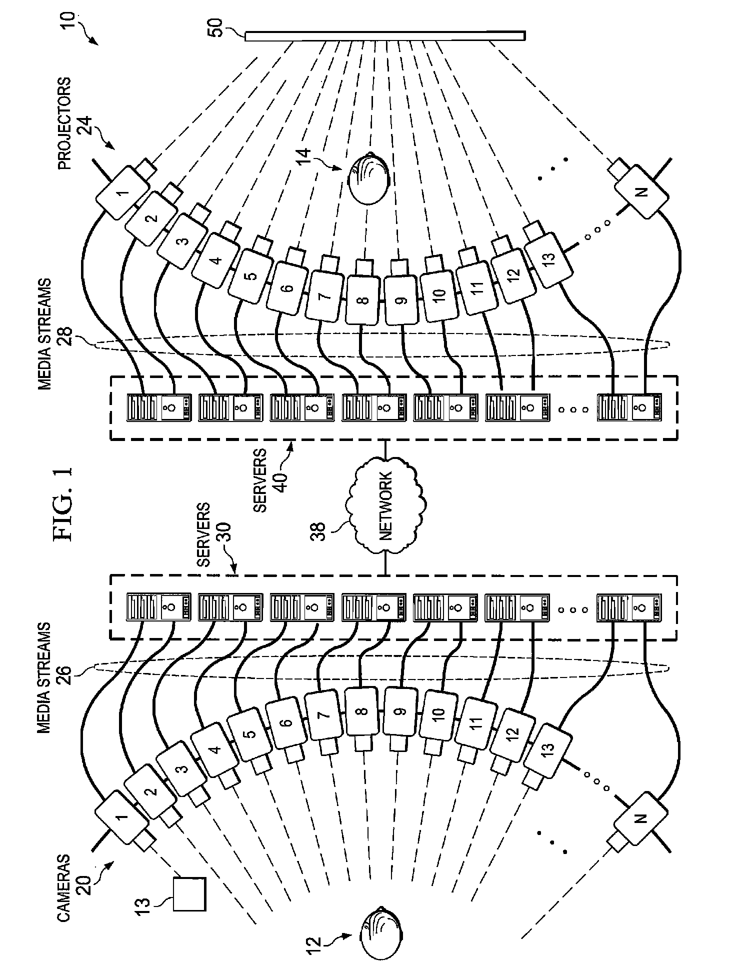 System and method for providing three dimensional imaging in a network environment