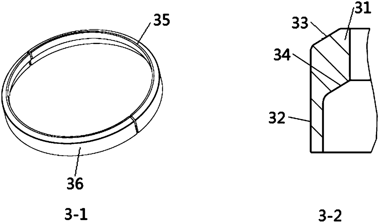 Arrangement structure for heater for Stirling engine and mounting method