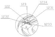 A badminton training device