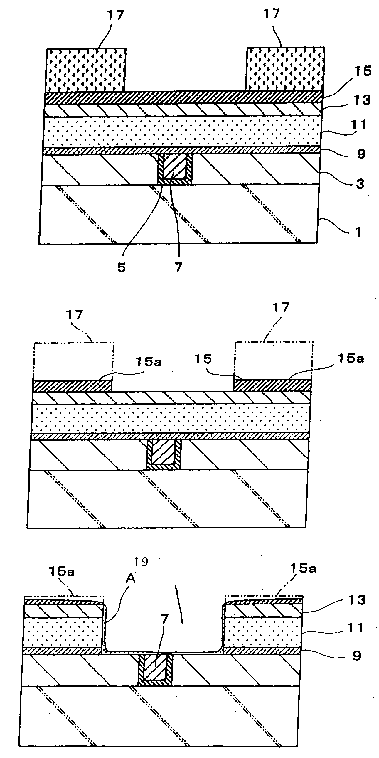 Post-dry etching cleaning liquid composition and process for fabricating semiconductor device