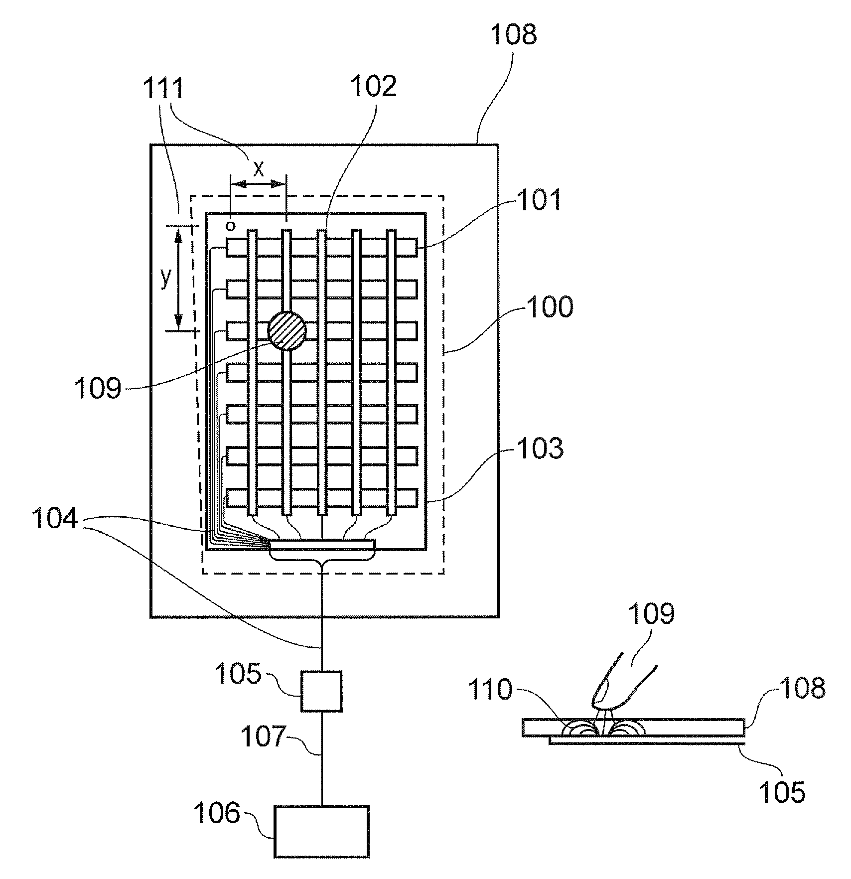 Touch sensors and touch sensing methods