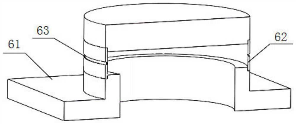 A safety protection type lithium ion battery cover plate