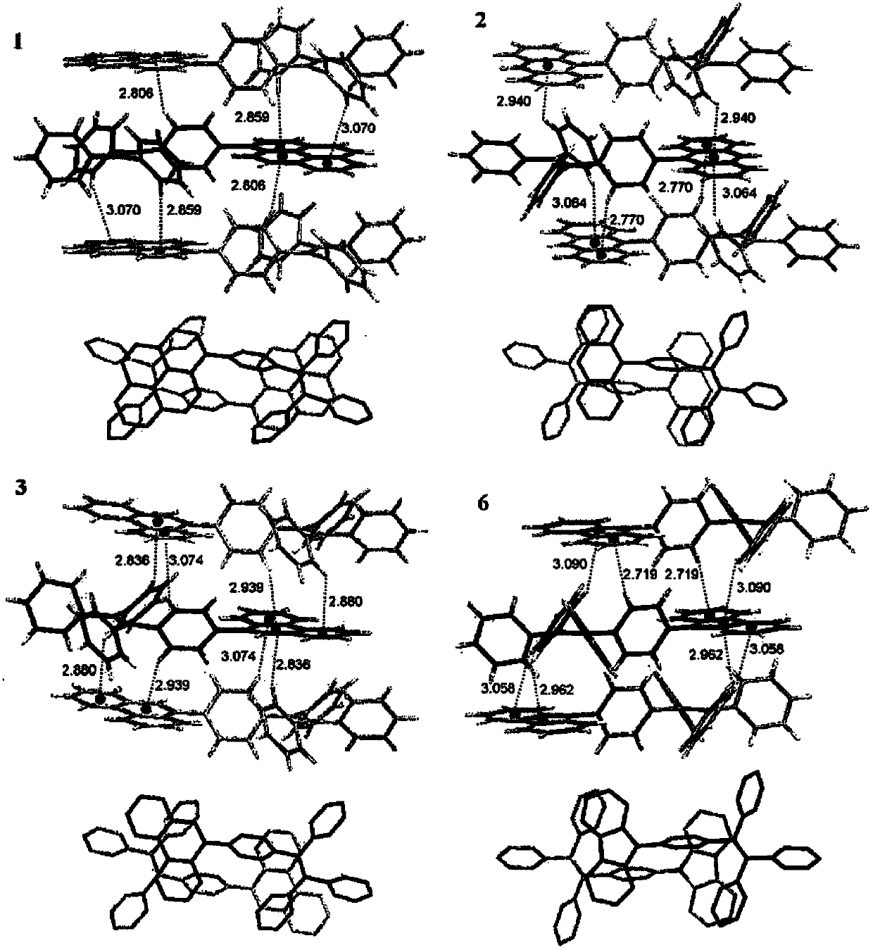 Light emitting tetraphenylene derivatives, its method for preparation and light emitting device using the same derivatives