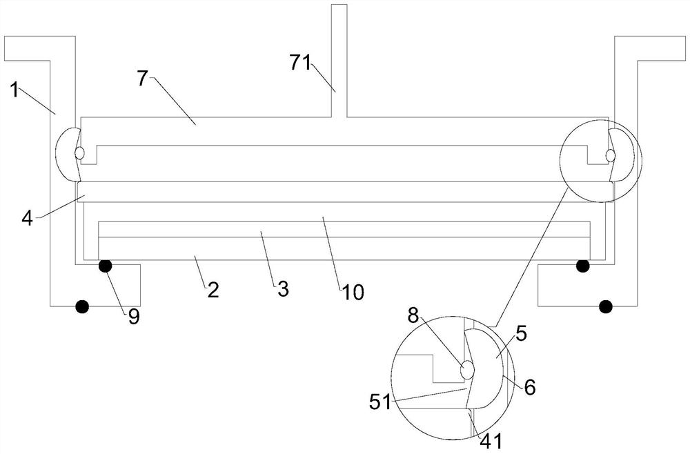 A locking device for gas excimer laser lens