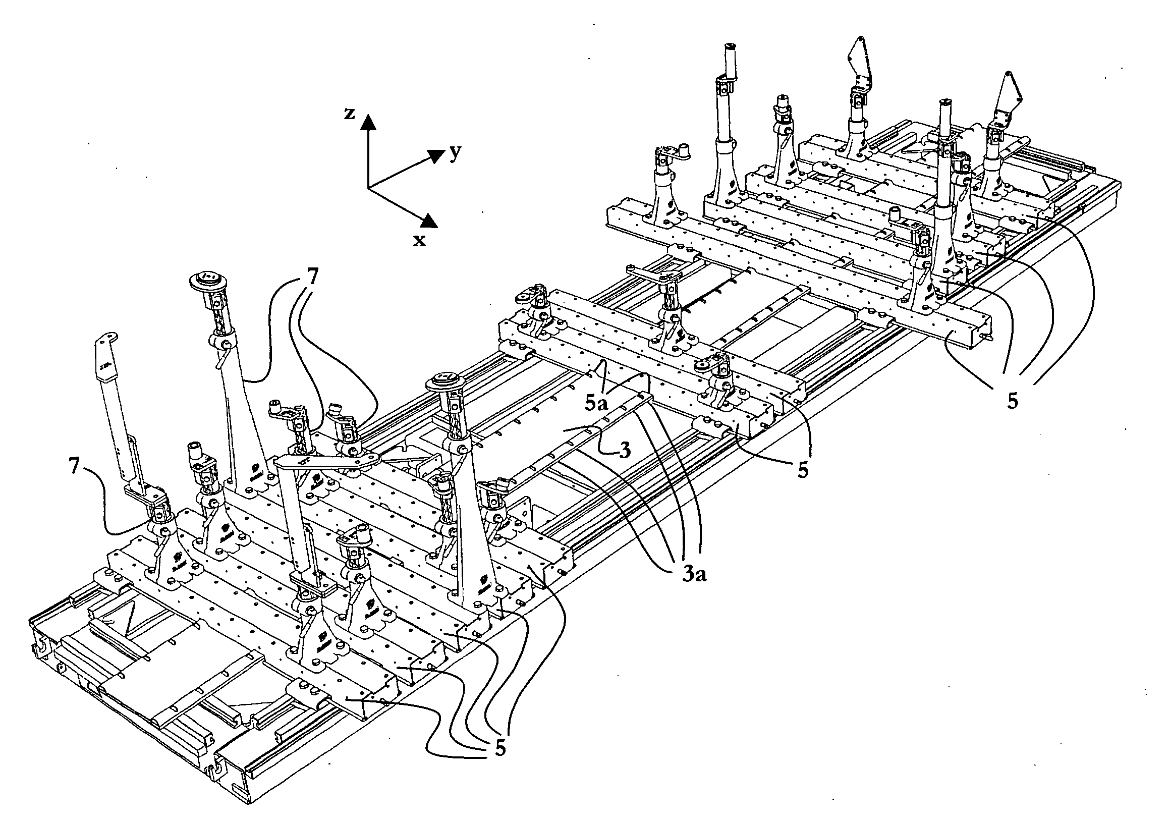 Method for alignment of a vehicle and levelling bench arrangement