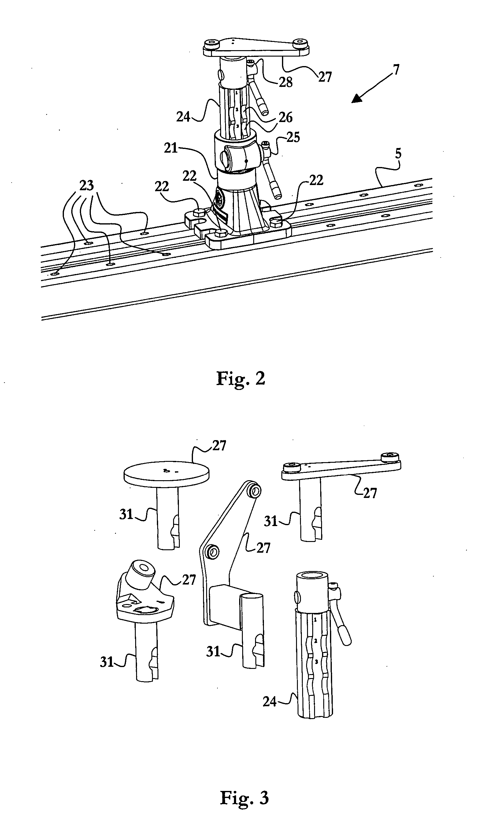 Method for alignment of a vehicle and levelling bench arrangement