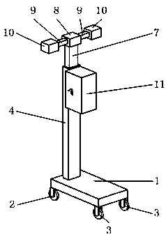 Emergency construction LED lamp