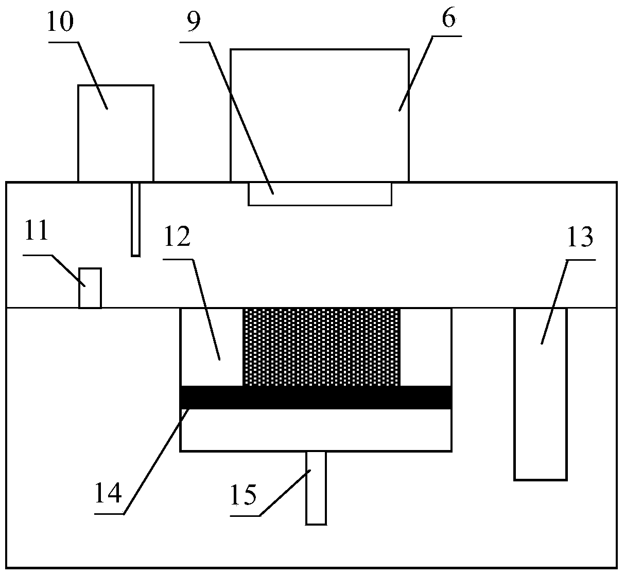 Selective laser melting rapid forming device