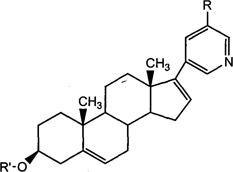 Synthetic method applicable to industrial production of Abiraterone acetate