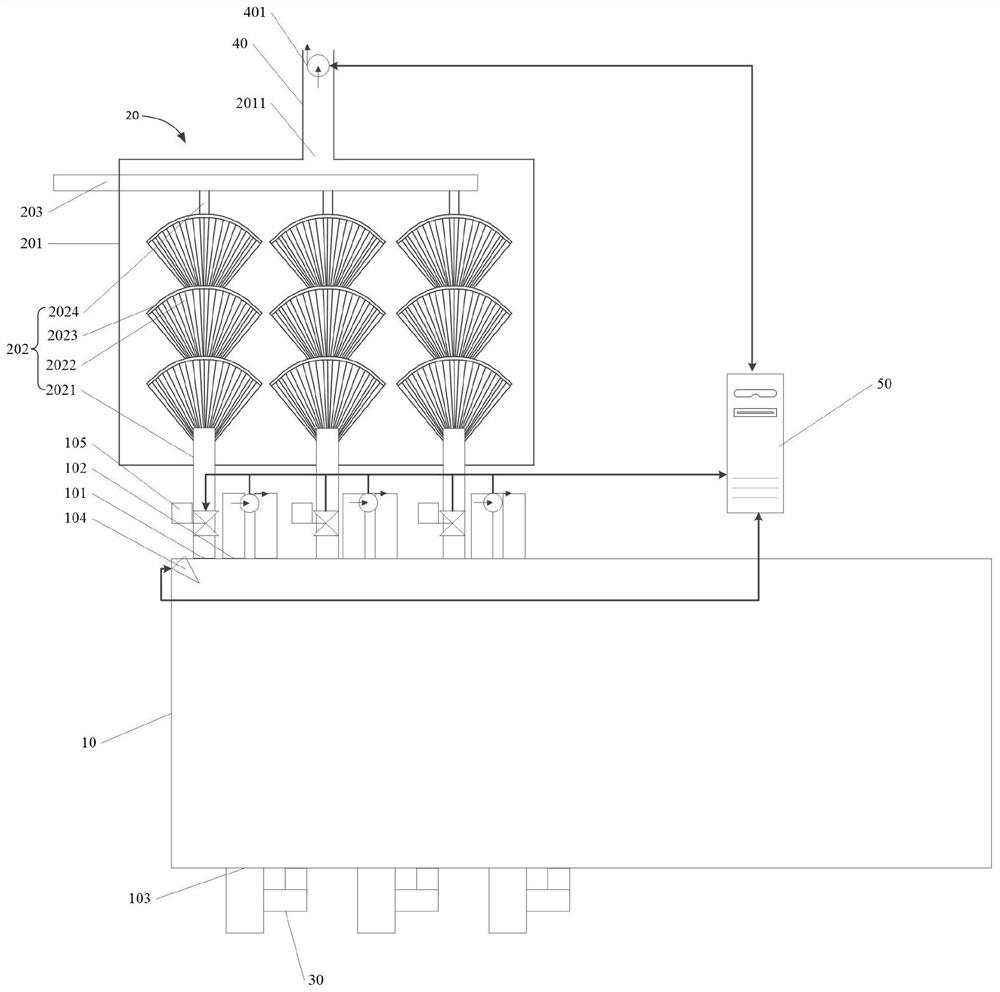 Fresh water treatment system combining solar energy with hollow fiber tube