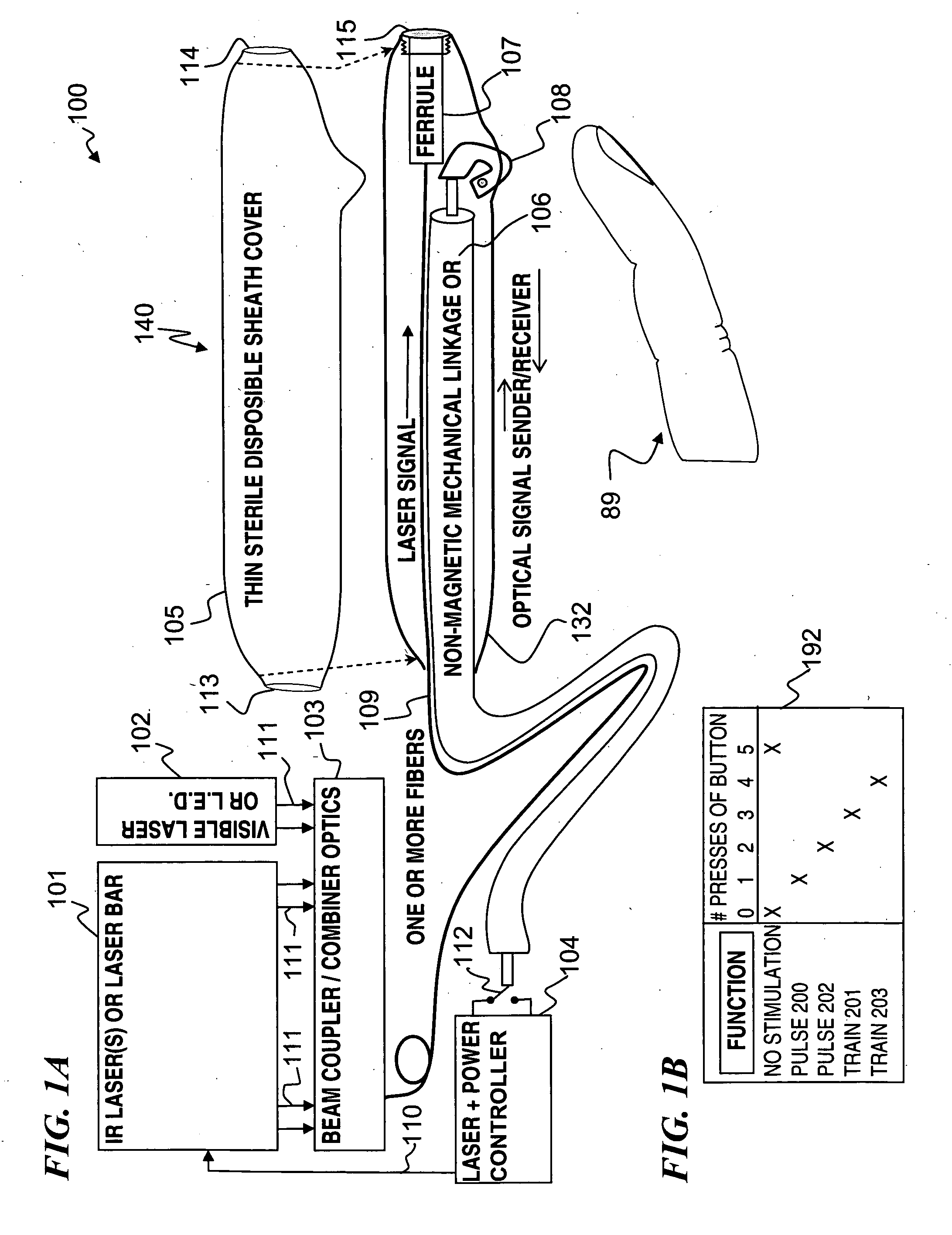 Apparatus and method for optical stimulation of nerves and other animal tissue