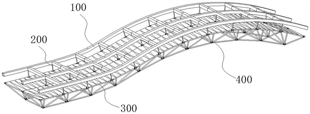 Special-shaped sky screen system