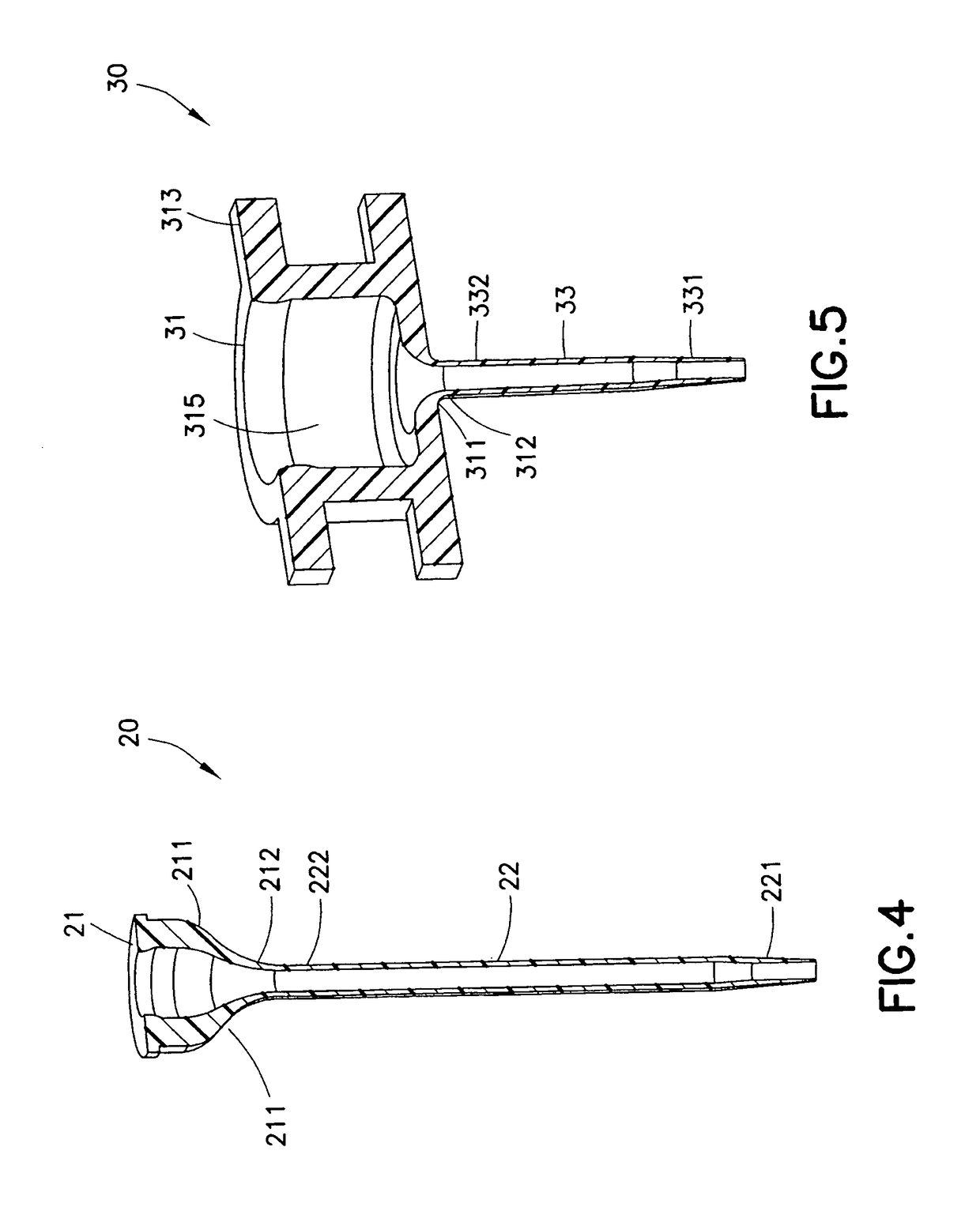 One-piece molded catheter and method of manufacture