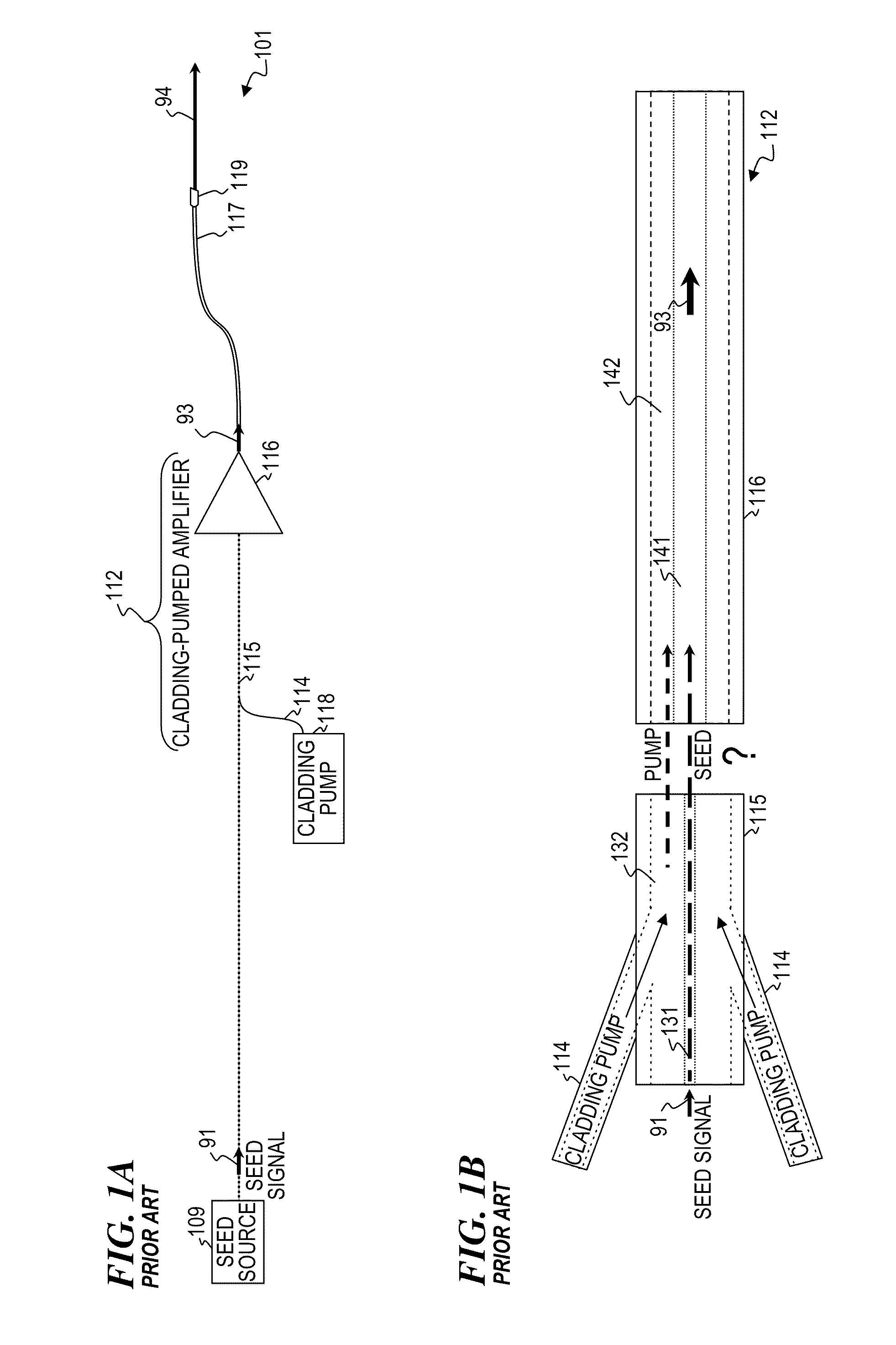 Signal and pump mode-field adaptor for double-clad fibers and associated method
