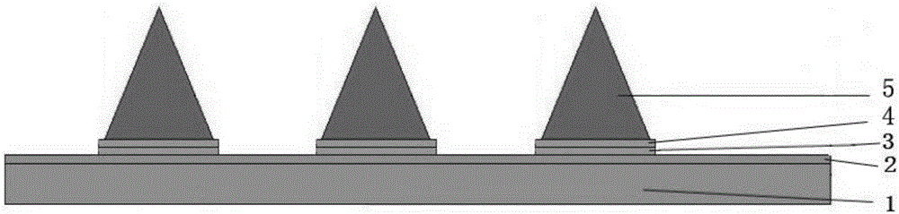 Field emission negative electrode structure with current-limiting PN junctions