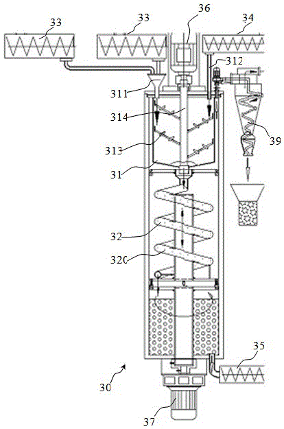 Method and device for producing straw liquefied oil