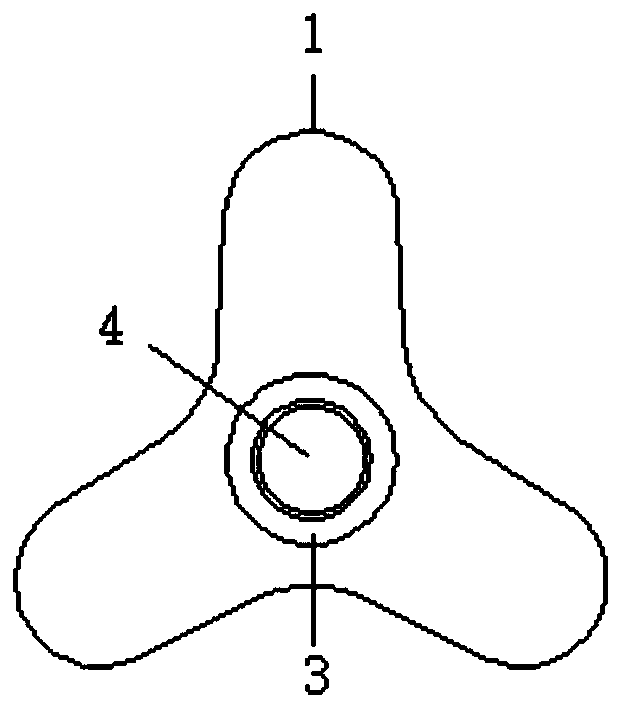 Medical equipment supporting device