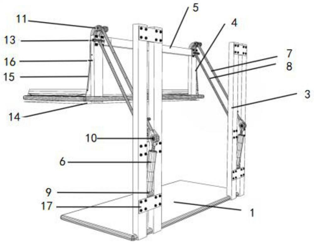 Double-layer three-dimensional parking device