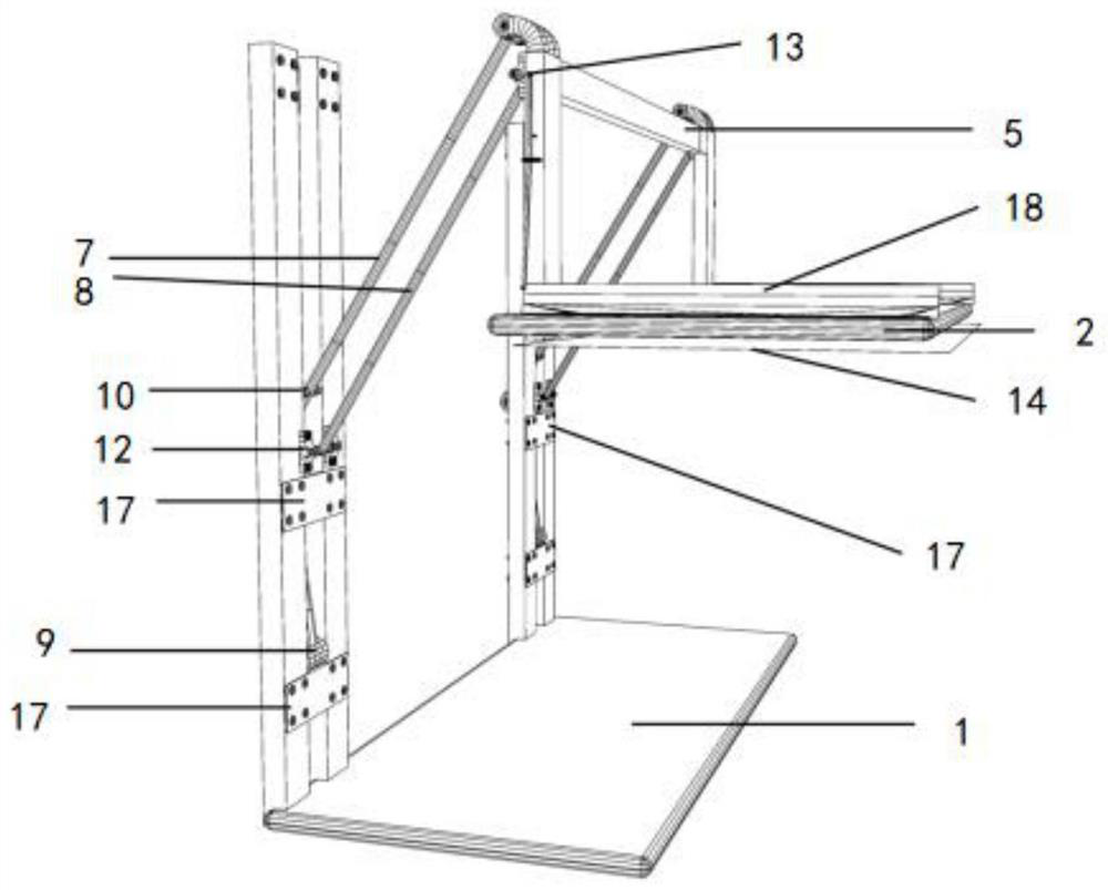 Double-layer three-dimensional parking device