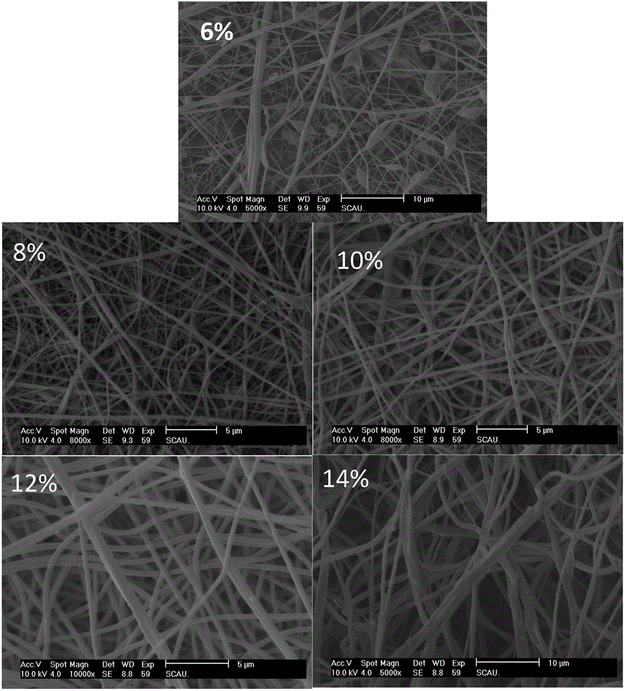 Static spraying composite film and preparation method and application thereof