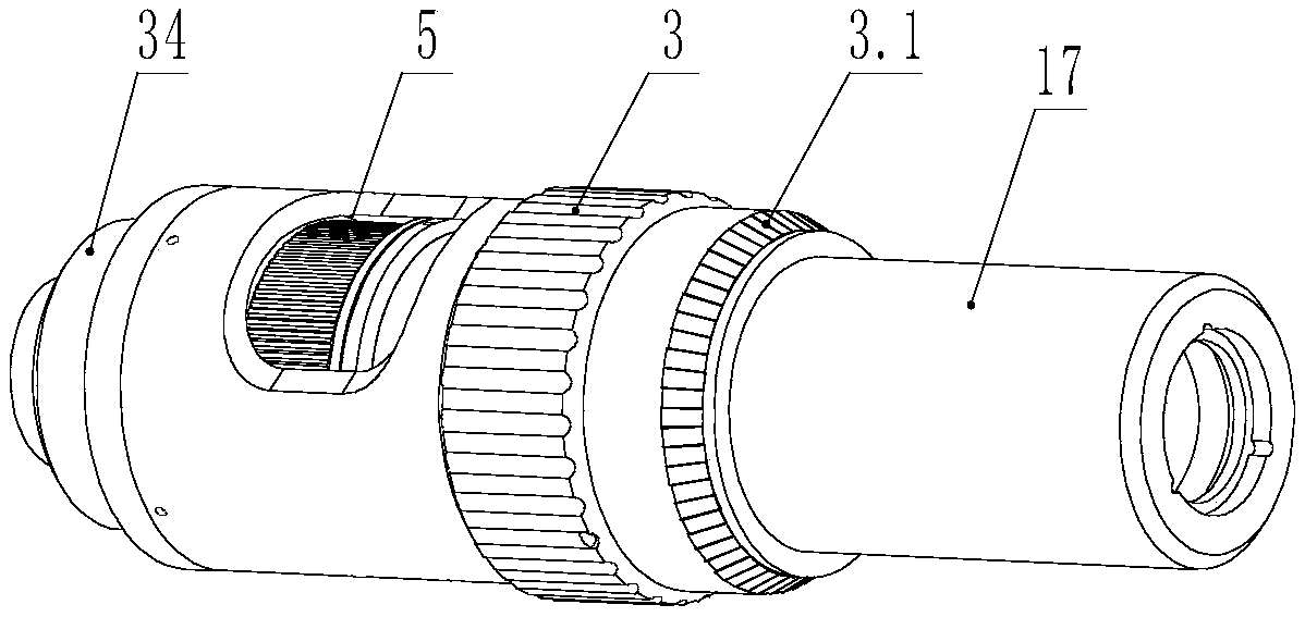 Lens position adjusting mechanism for optical system
