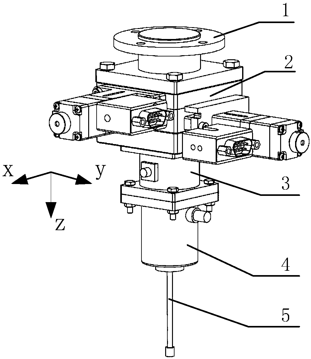 An all-electric digital two-degree-of-freedom force-controlled grinding head device