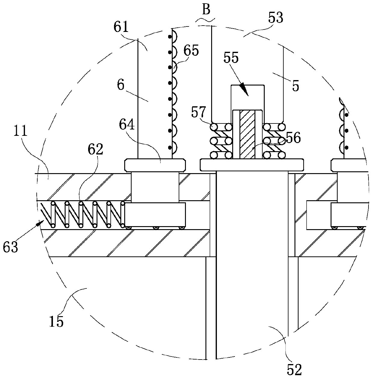 Yarn rolling device capable of preventing yarn from loosening