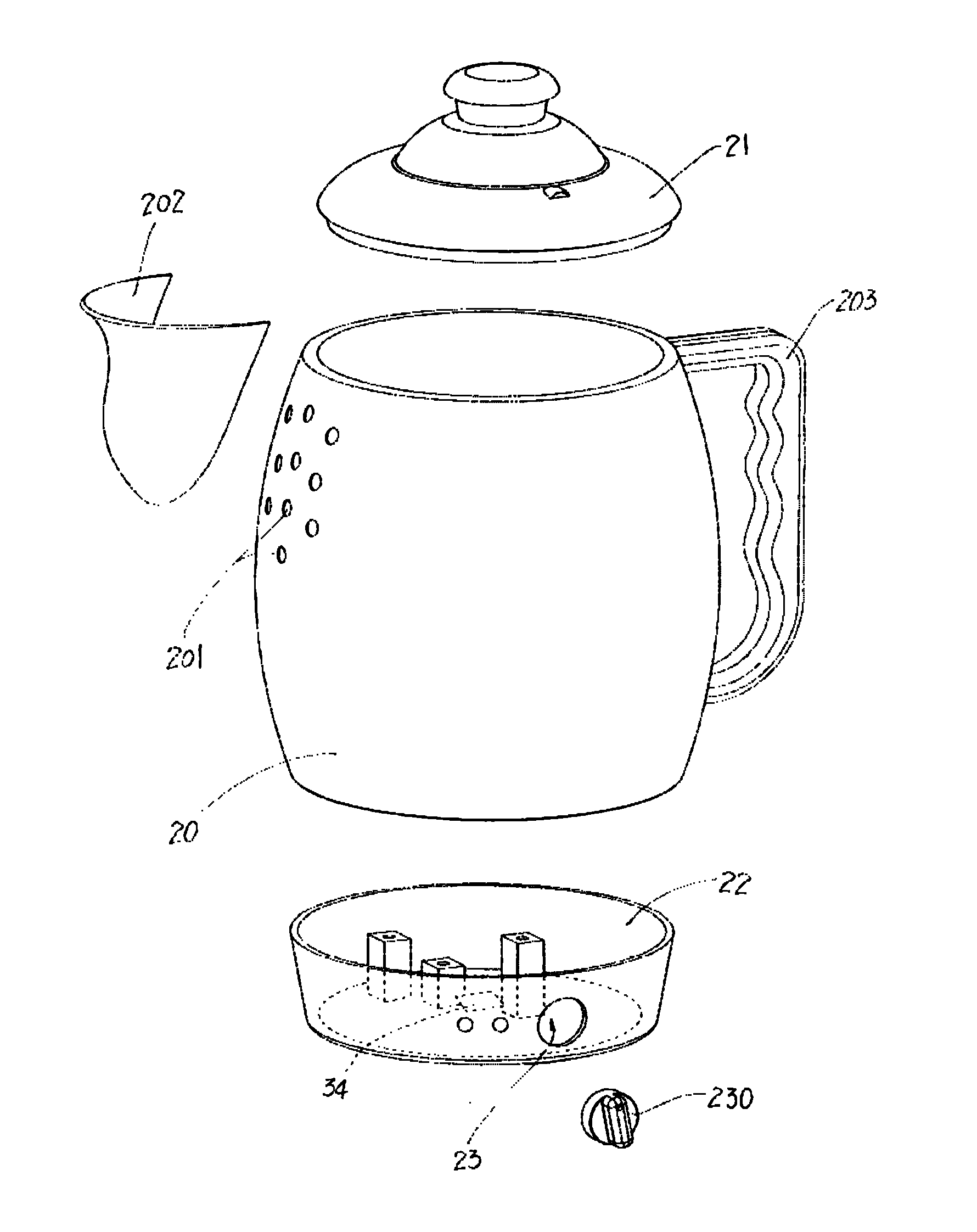 Decocting method of electric traditional Chinese medicine pot