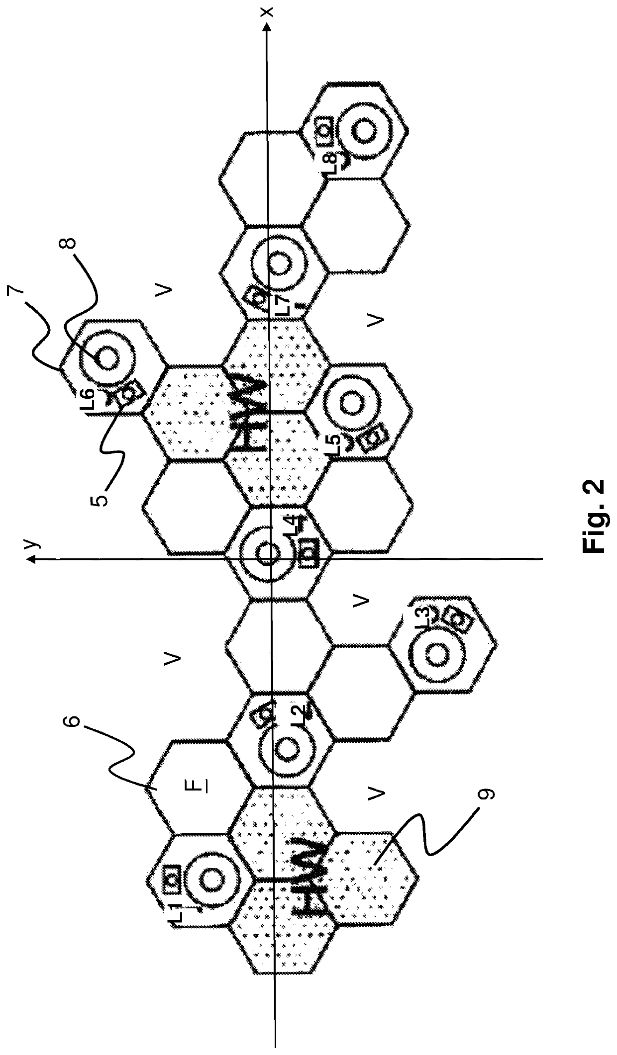 Sound radiating arrangement and method of providing the same