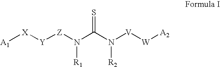 Substituted aryl acylthioureas and related compounds; inhibitors of viral replication