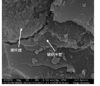 Method for preparing carbon nano fiber and carbon nano tube modified carbon fiber/bismaleimide resin multi-dimensional hybrid composite material