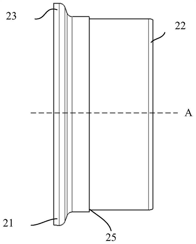 Bidirectional rotational flow mixing device for heat exchanger of air source system