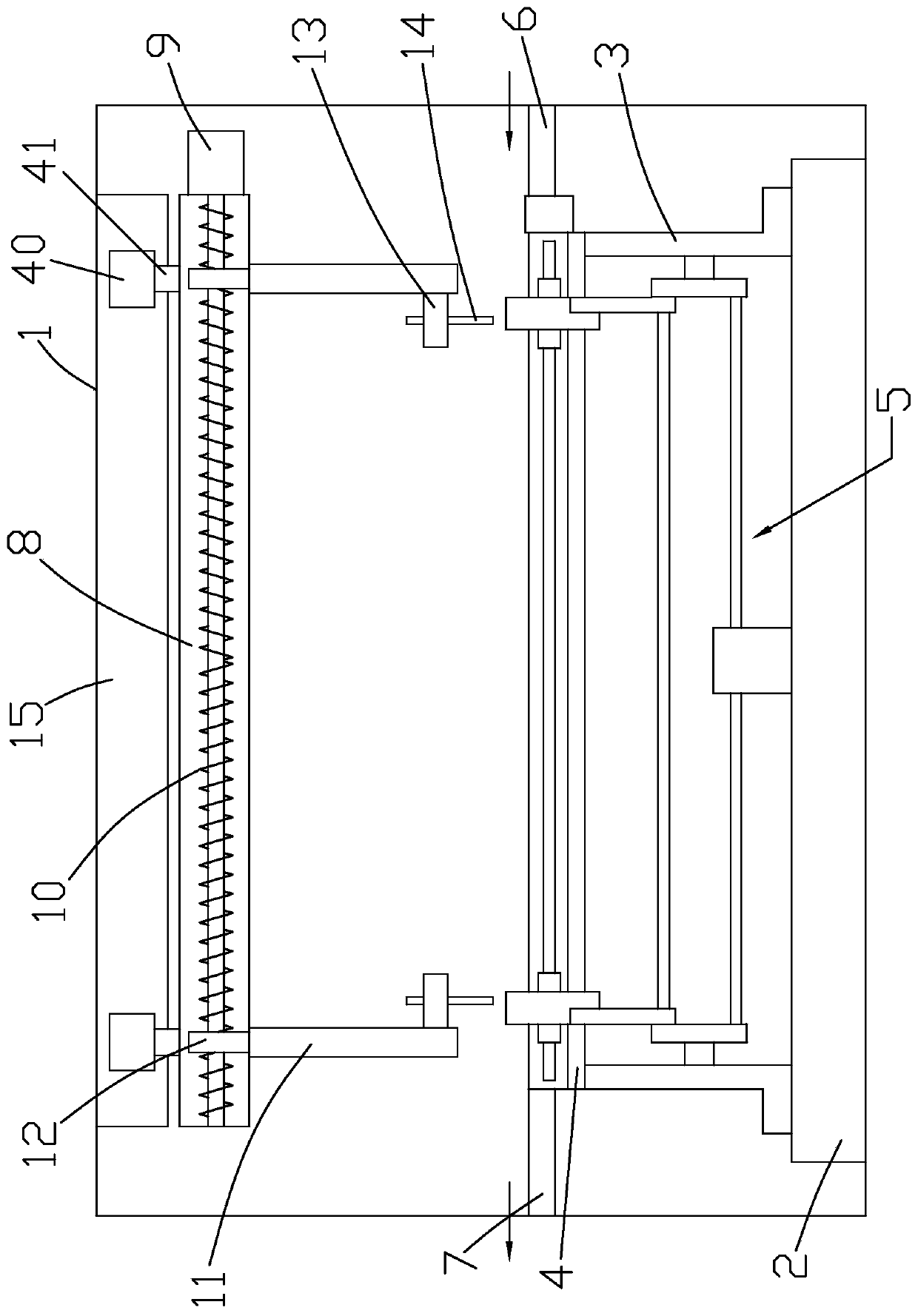 Welding device for hardware fitting production