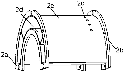 Internal combustion wave rotor gas mixture forming device